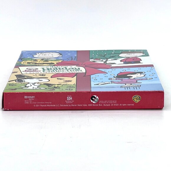 Peanuts Deluxe Holiday Collection Remastered Classics 3-DVD Set Christmas Snoopy - Picture 7 of 14
